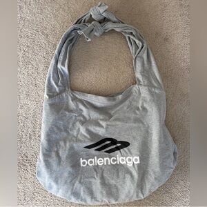 Balenciaga Large Logo Hobo Bag